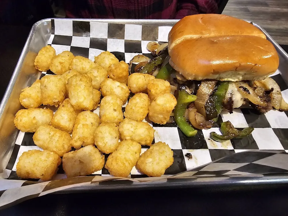 Big Kahuna Burger and Frito Pie Burger