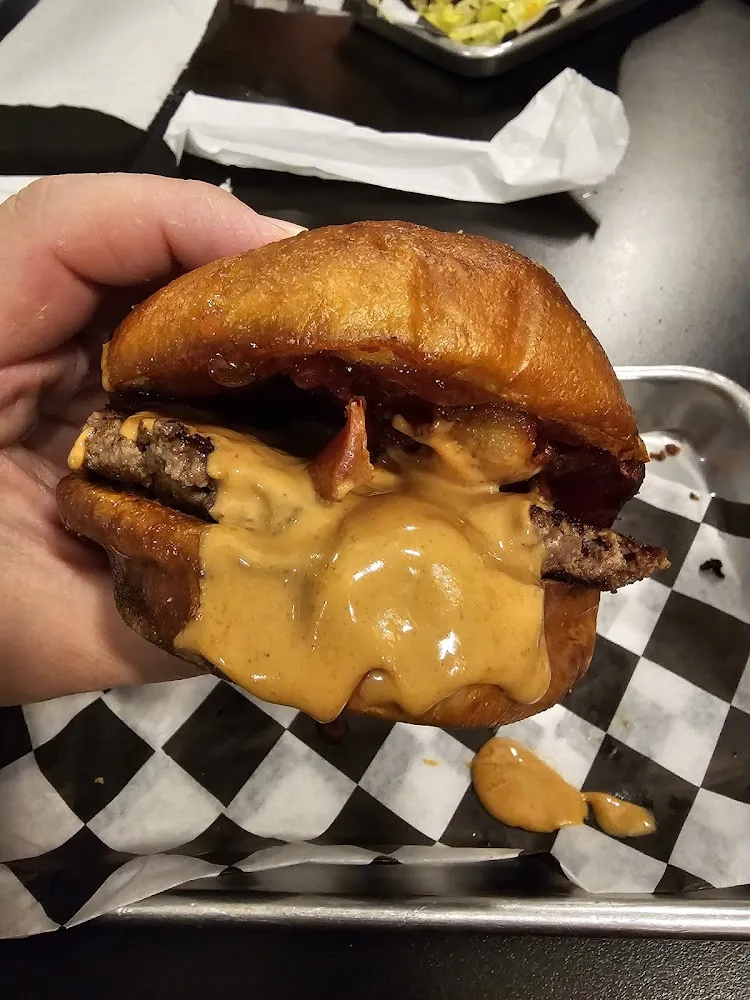 Peanut Butter and Jelly Burger